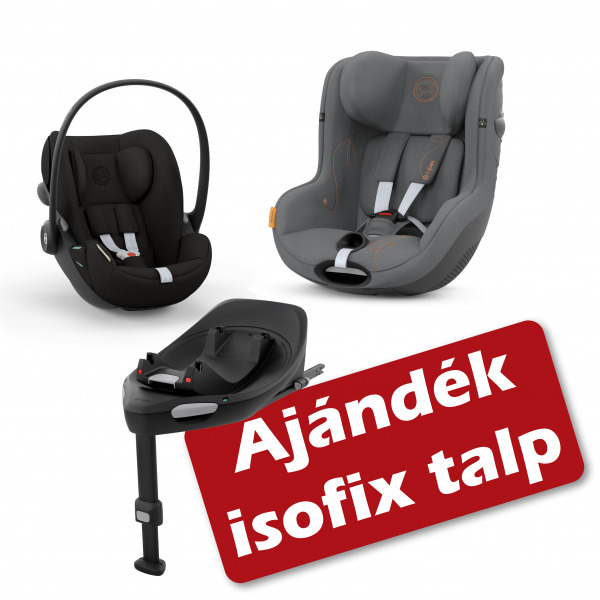 CYBEX Gold Cloud G + Sirona G + Base G - Grey/Black